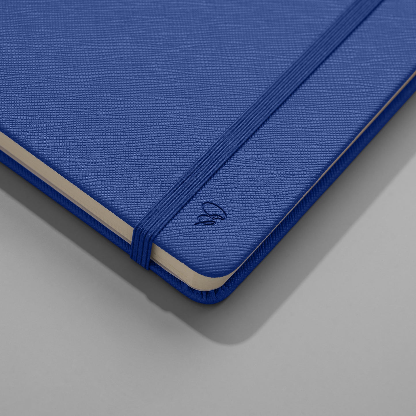 Blue Journal - PU Saffiano Leather journal