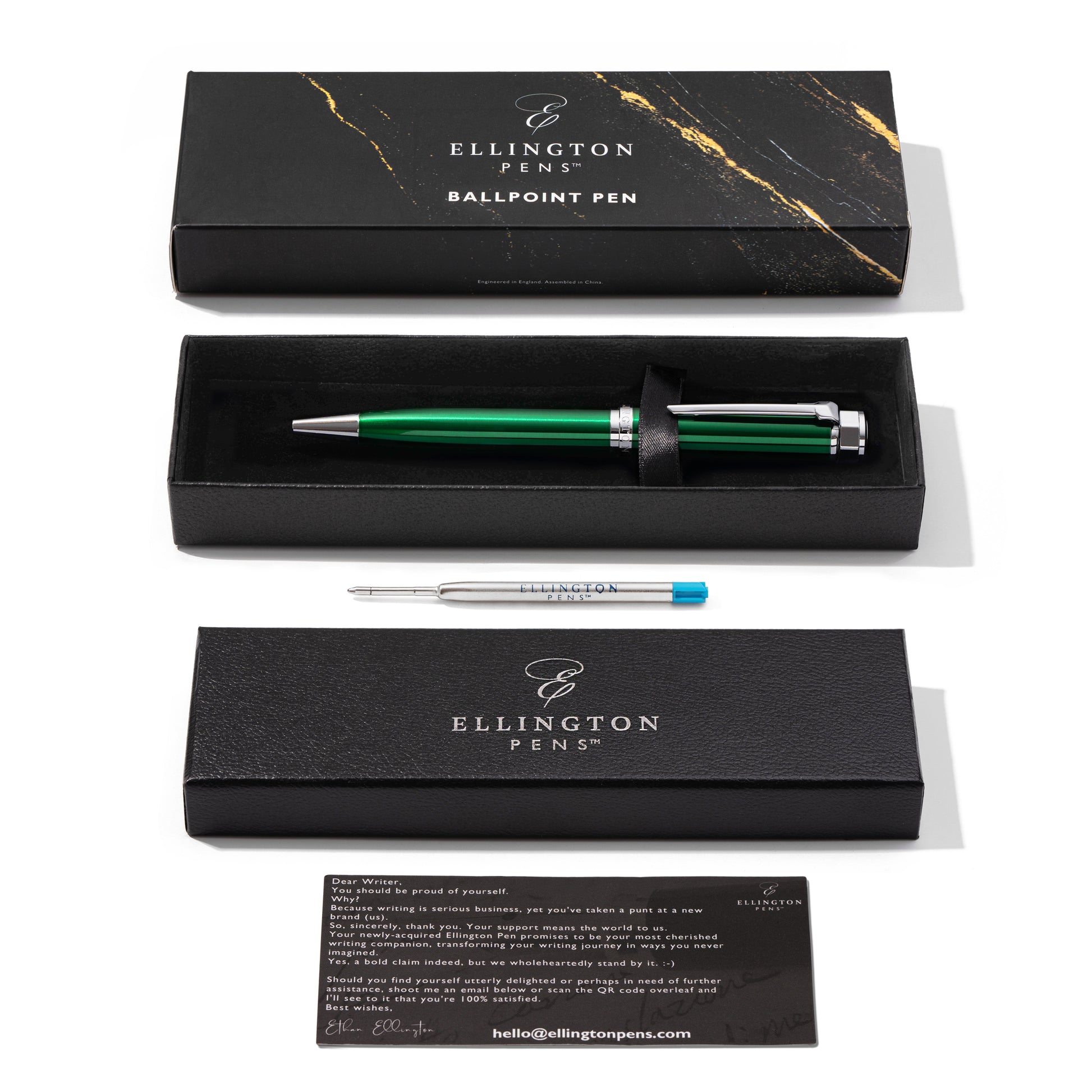 Emerald Sterling Ballpoint