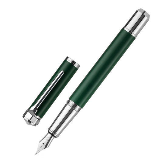 Emerald Sterling Pocket Size Fountain Pen