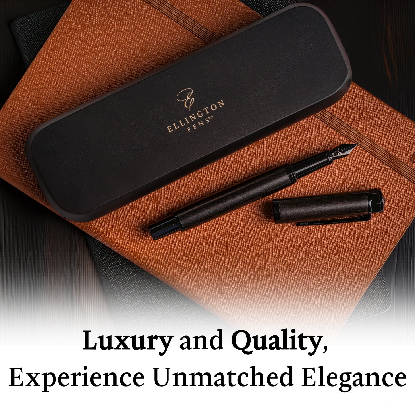 Ebon Elegance Blackwood Fountain Pen