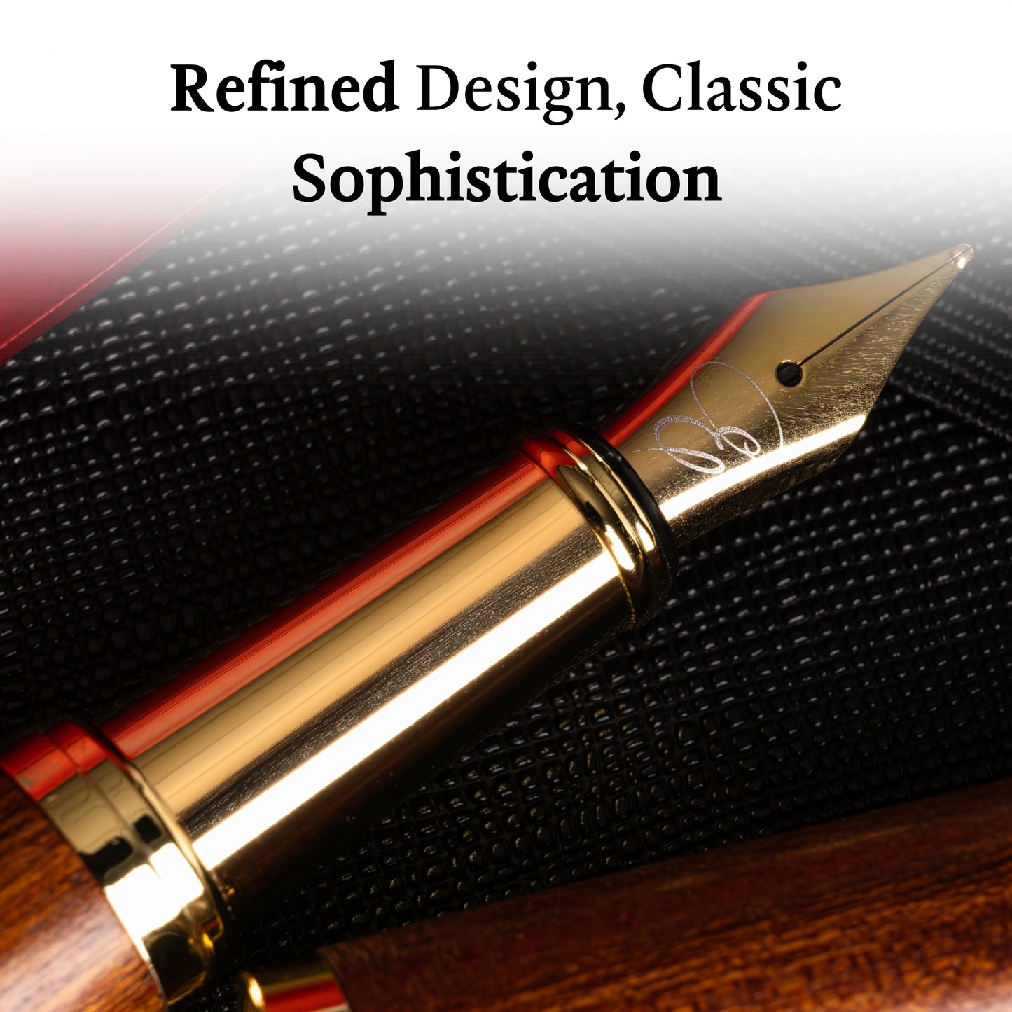 Rosewood Radiance Fountain Pen