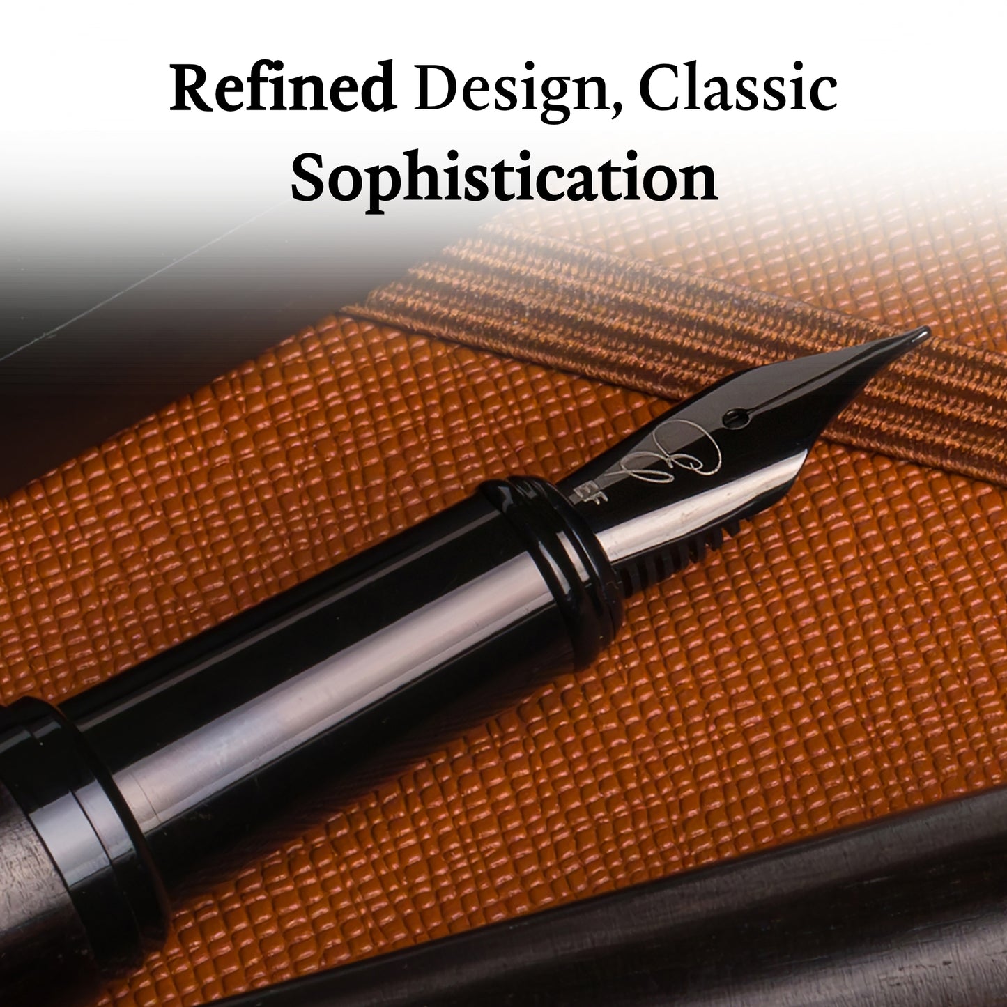 Ebon Elegance Blackwood Fountain Pen