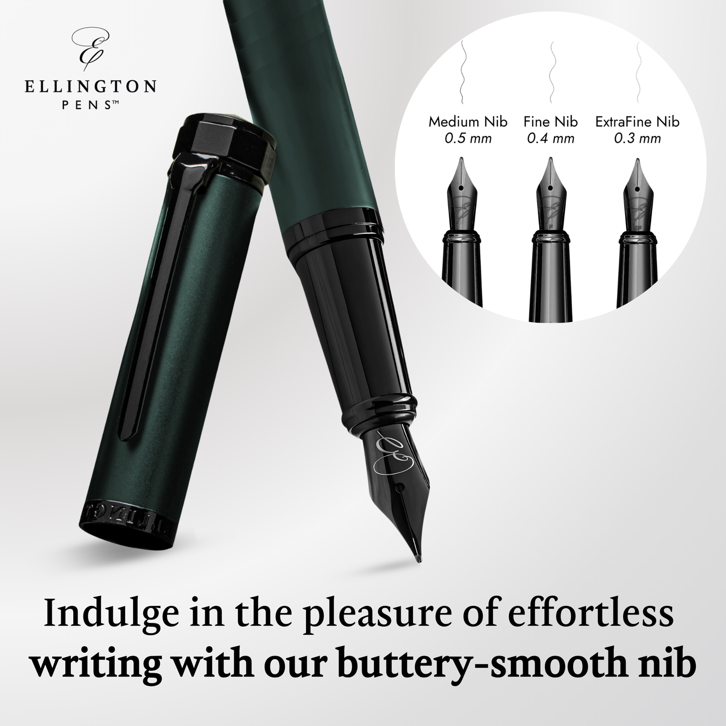 Shadow Pine Matte Fountain Pen