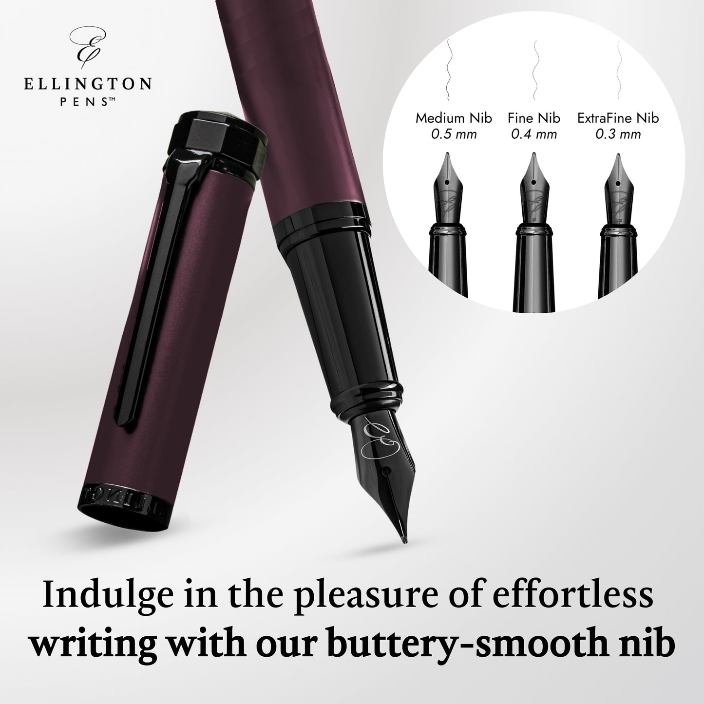 Imperial Flame Matte Fountian Pen