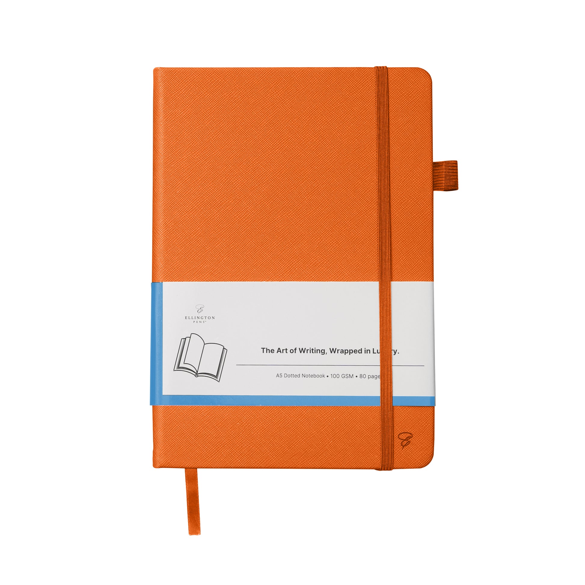 Orange Journal - PU Saffiano Leather journal