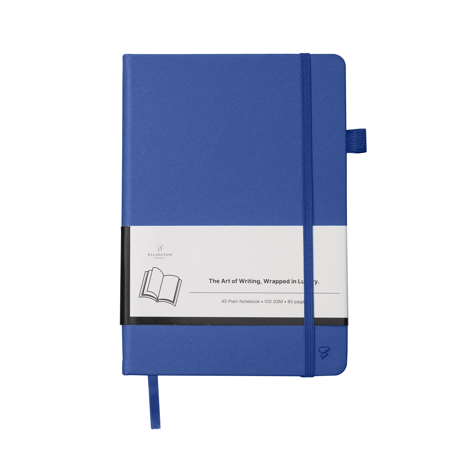 Blue Journal - PU Saffiano Leather journal