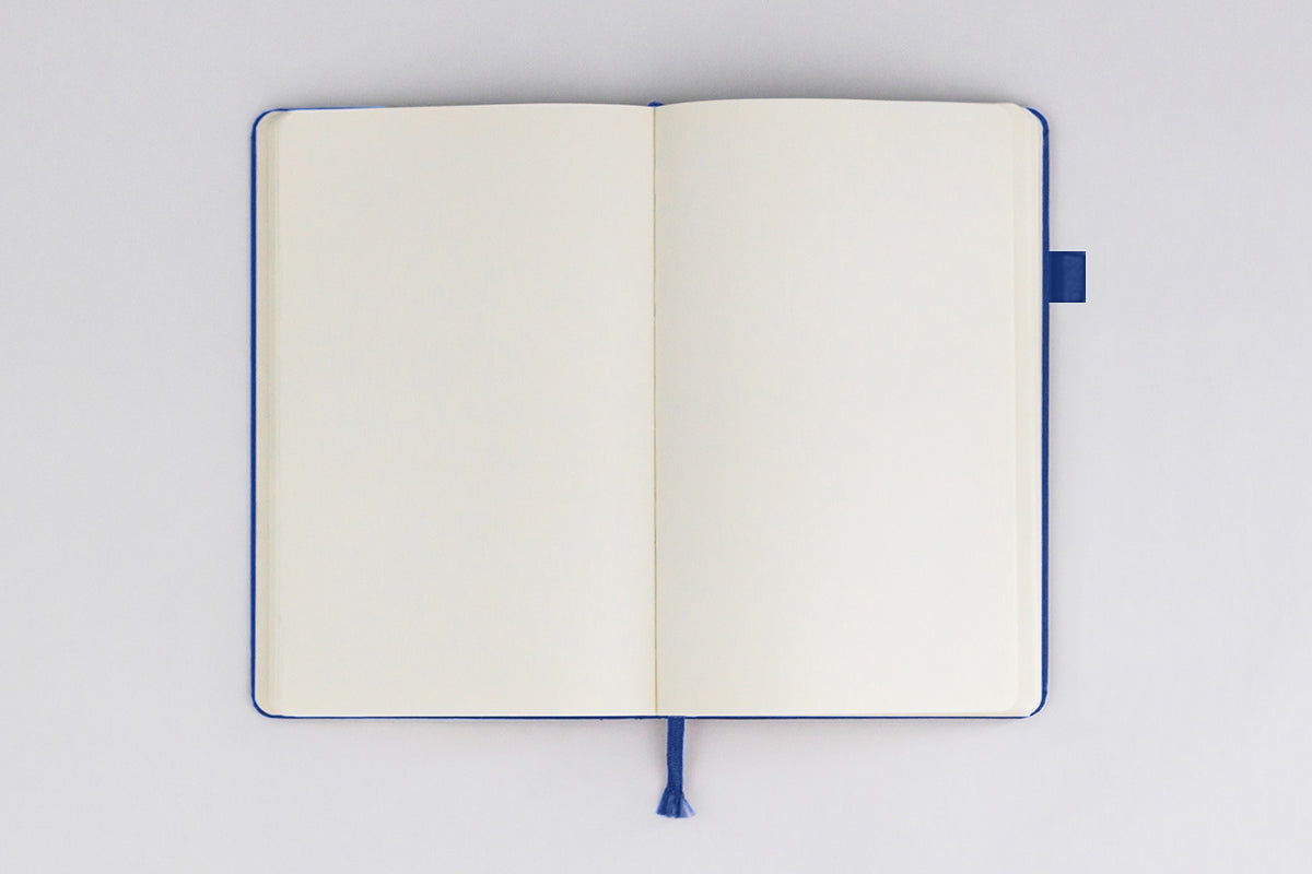 Blue Journal - PU Saffiano Leather journal