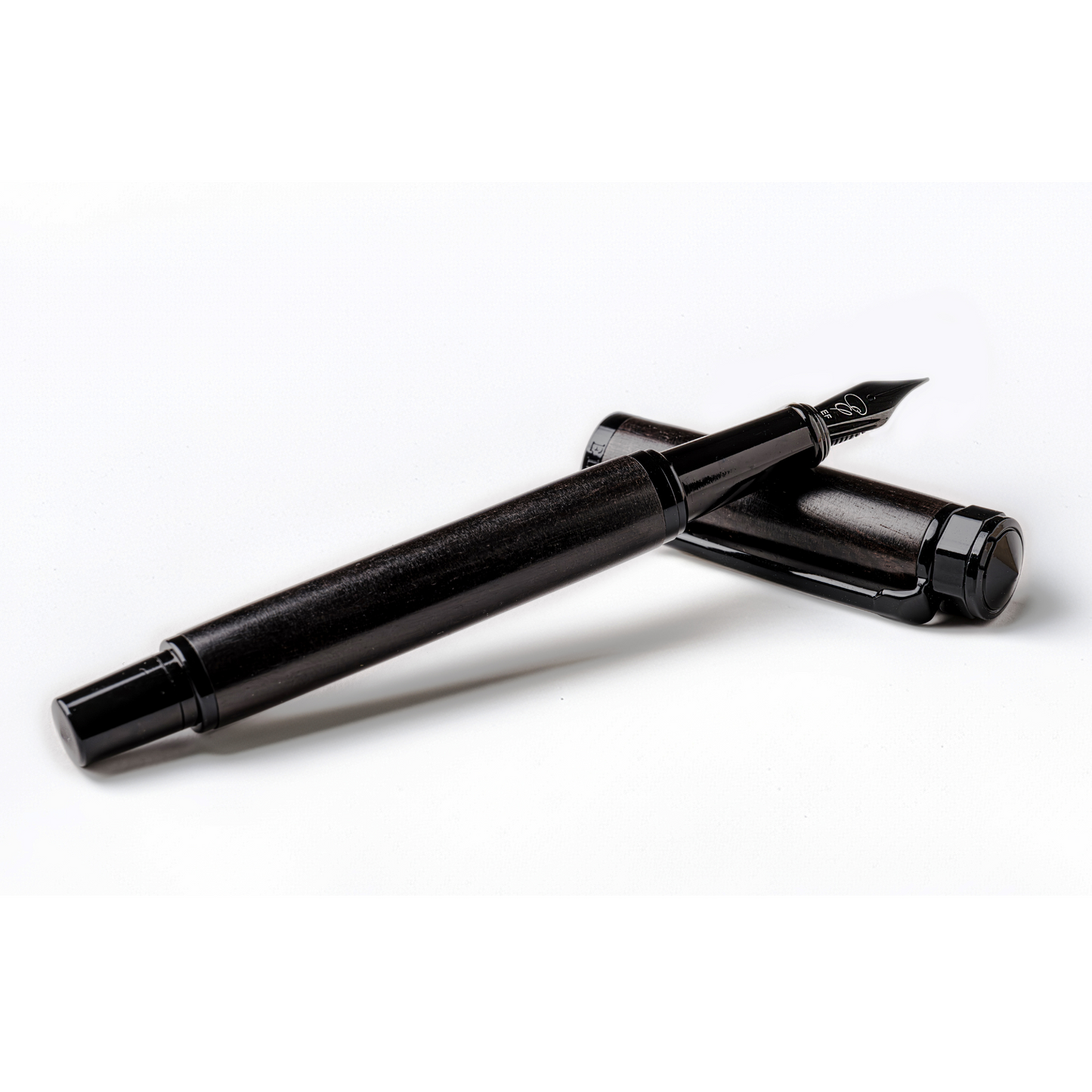 Ebon Elegance Blackwood Fountain Pen