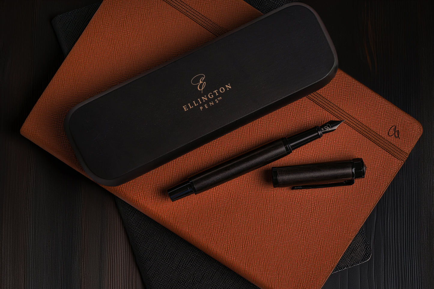 Ebon Elegance Blackwood Fountain Pen