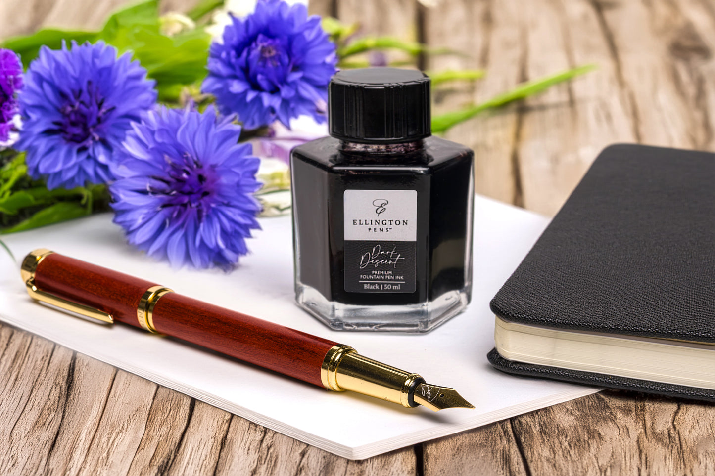 Rosewood Radiance Fountain Pen