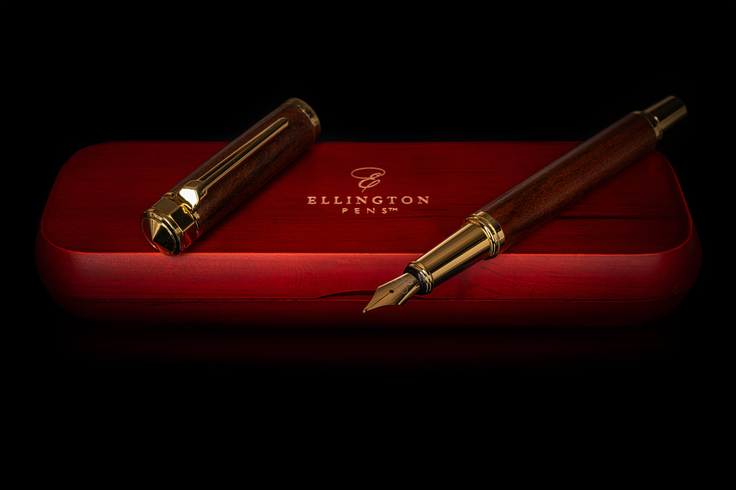 Rosewood Radiance Fountain Pen